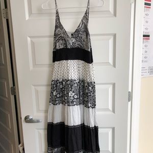 Patterned maxi dress